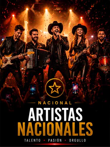 Artistas Nacionales para eventos